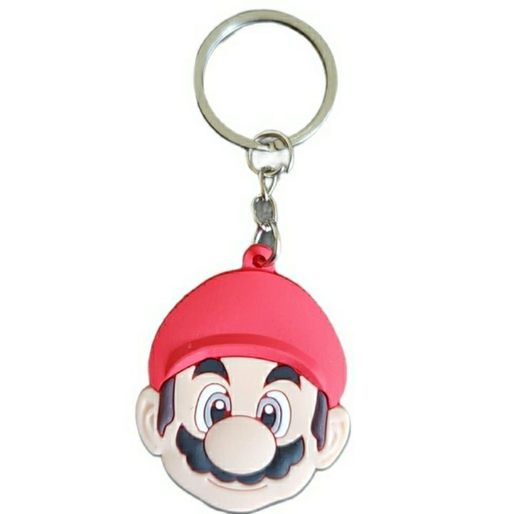 Mario Rubber Keychain  - Picture 2 of 3